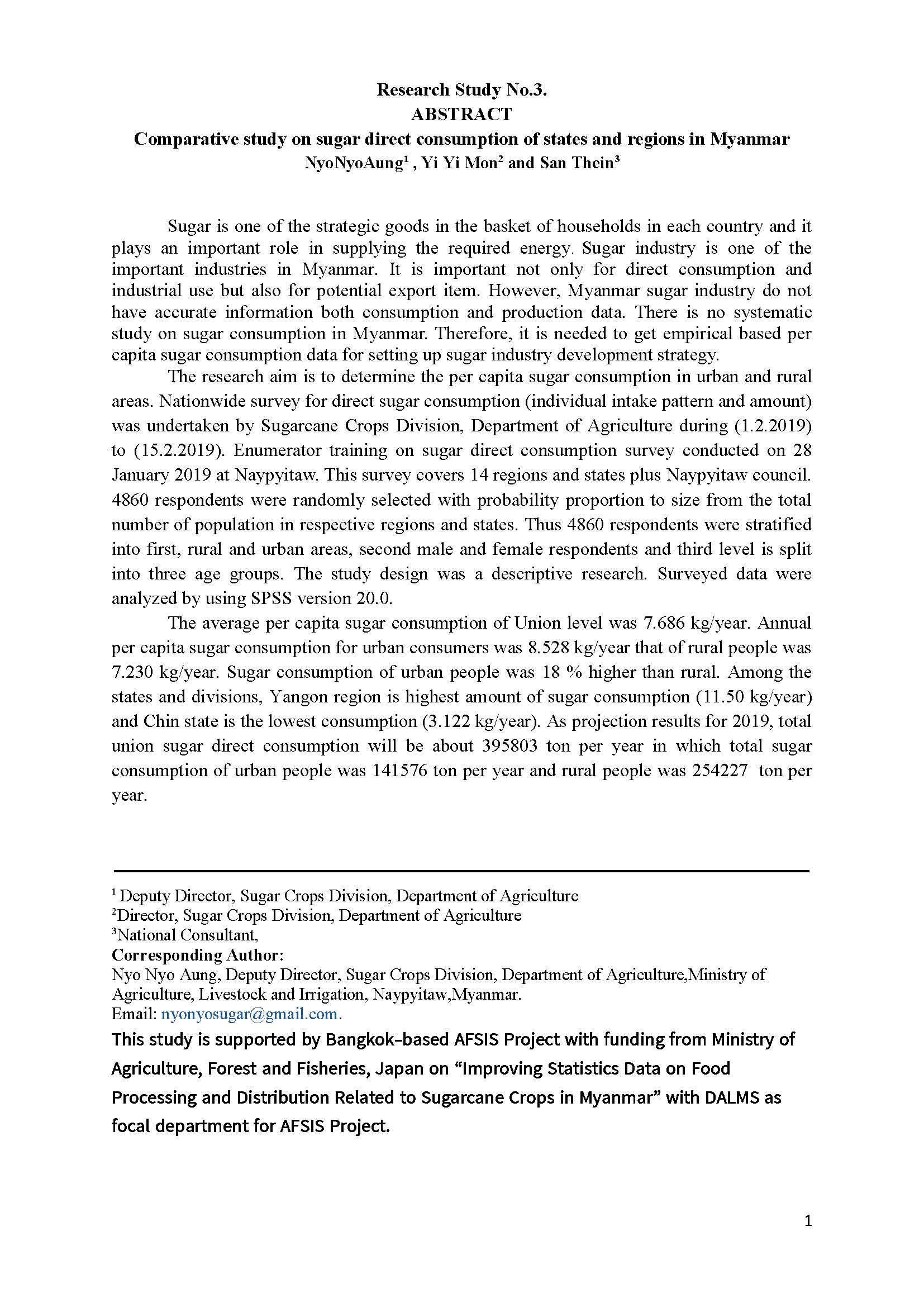 ISFAS Project
