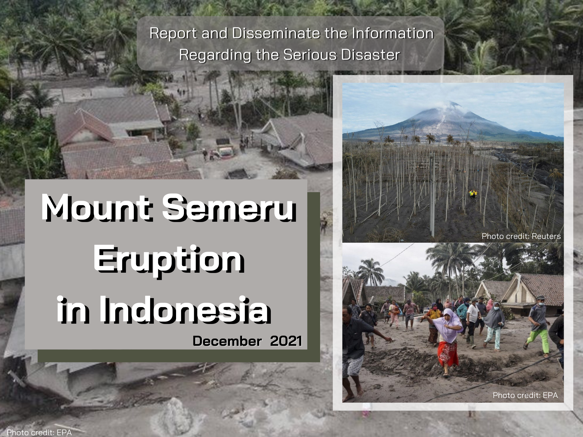 Mount Semeru Eruption, 20 December 2021