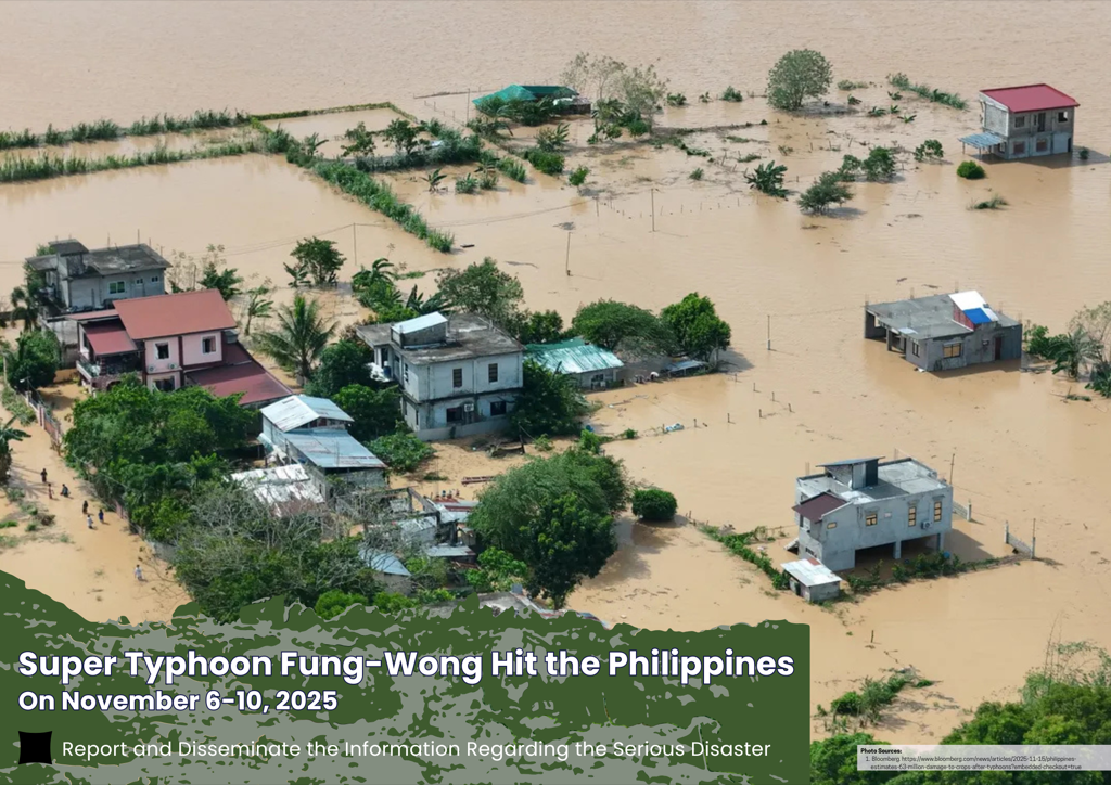 Super Typhoon Fung-Wong Hit the Philippines, 06-10 November 2025