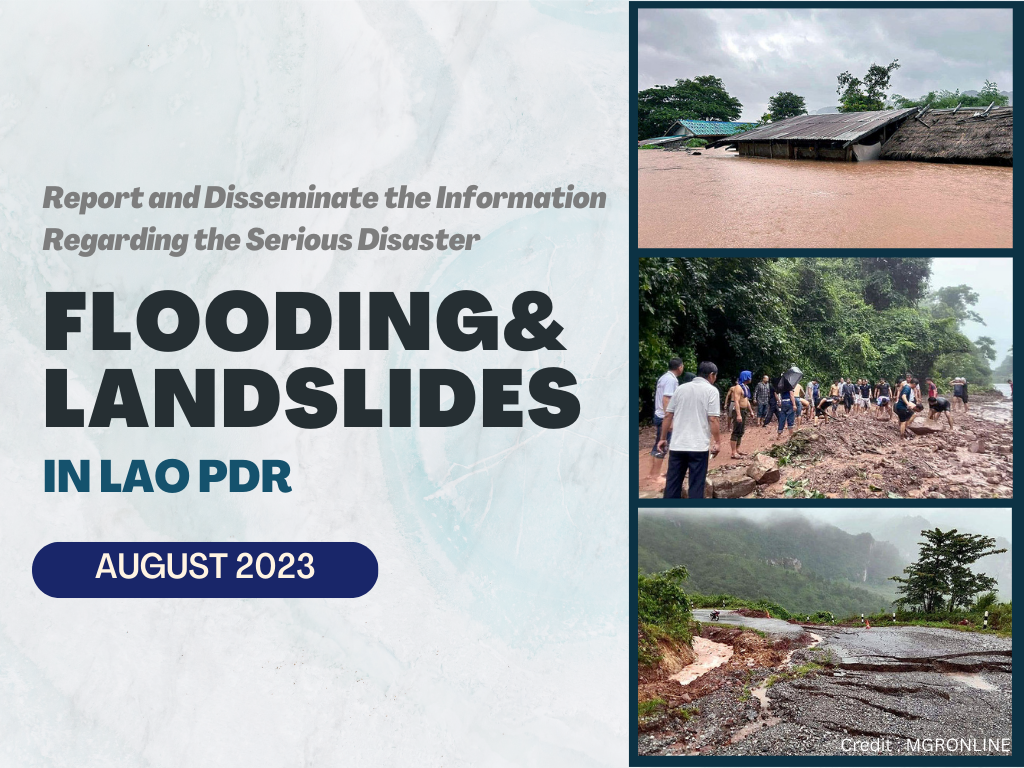 Flooding and Landslides in 10 Provinces in Lao PDR, 13 September 2023