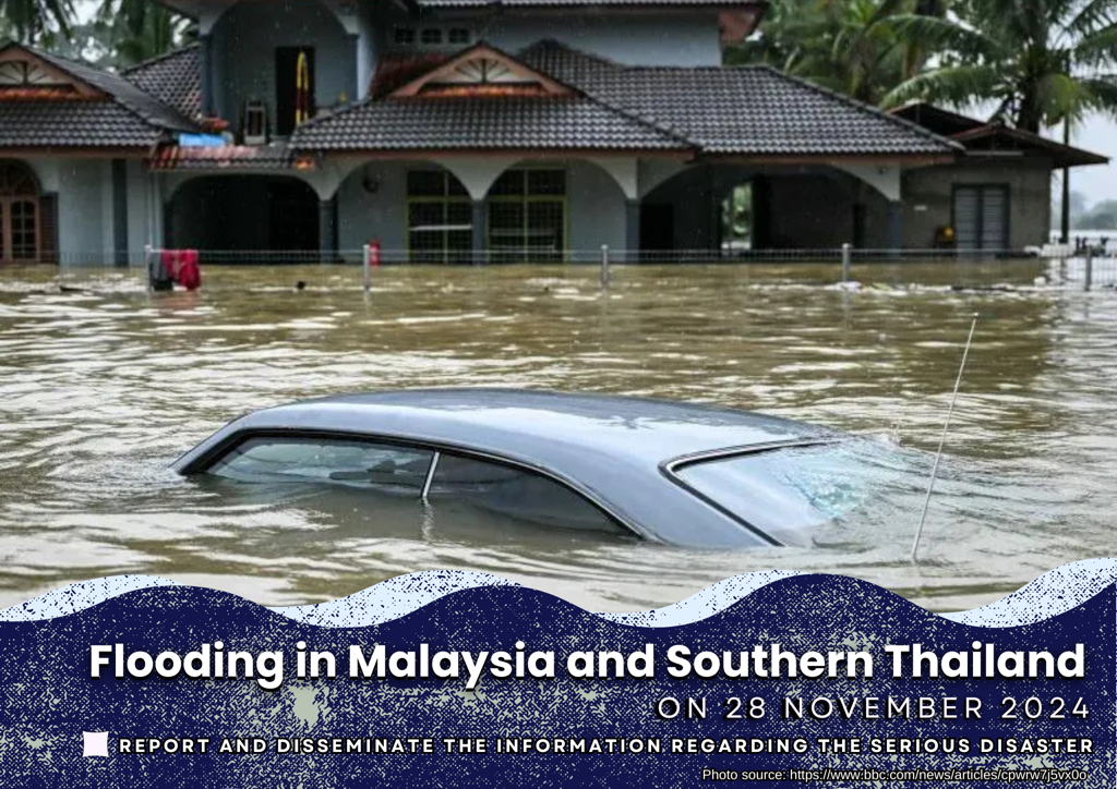 Flooding in Malaysia and Southern Thailand, 28 November 2024