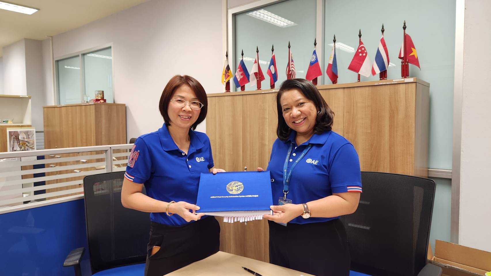 Hand Over the position of AFSIS Manager Ceremony