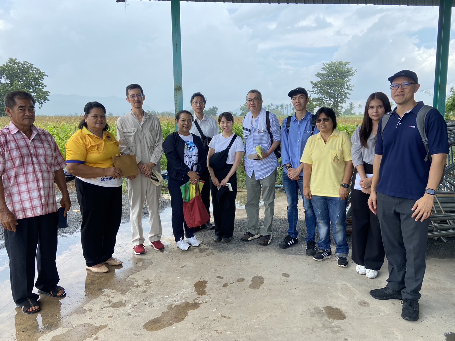 Maize Field Trip for the Maize Growing Outlook (MGO) Activity under SAFER Project