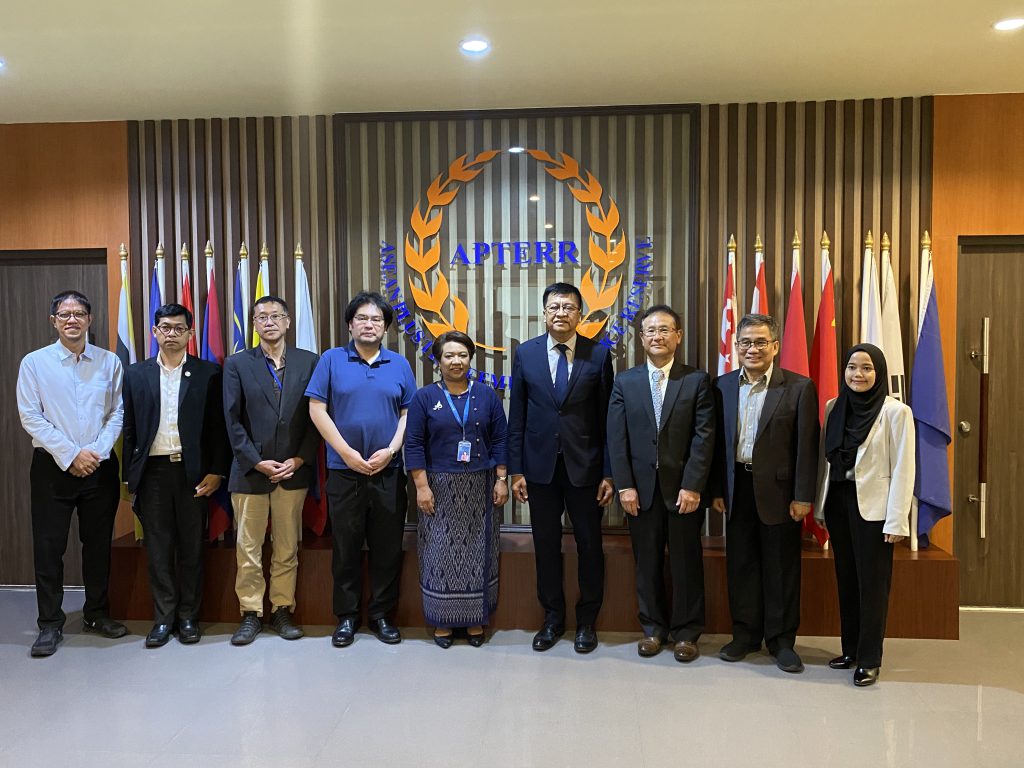 ERIA team’s visit APTERR Secretariat and AFSIS Secretariat