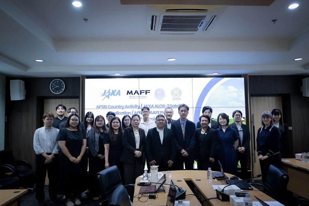 The Workshop on Promoting Rice Planted Area and Production Estimation Using INAHOR and Space-based Technologies in Thailand