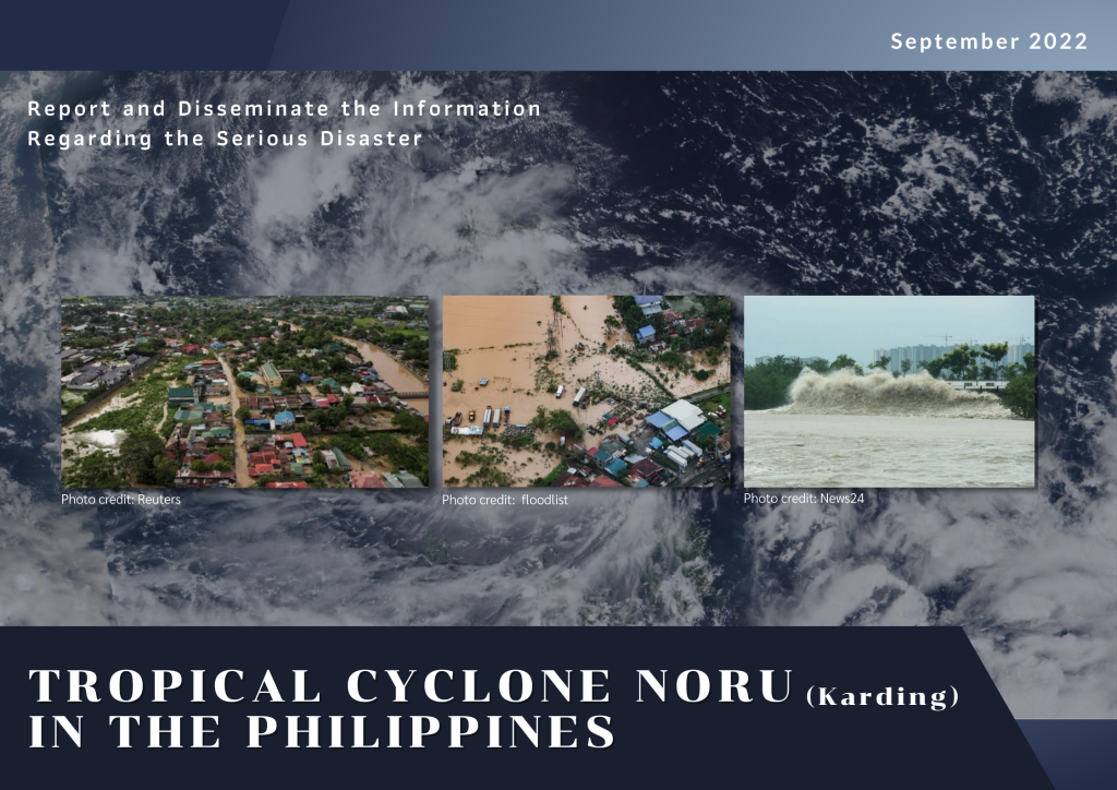 Tropical Cyclone NORU (KARDING), Philippines