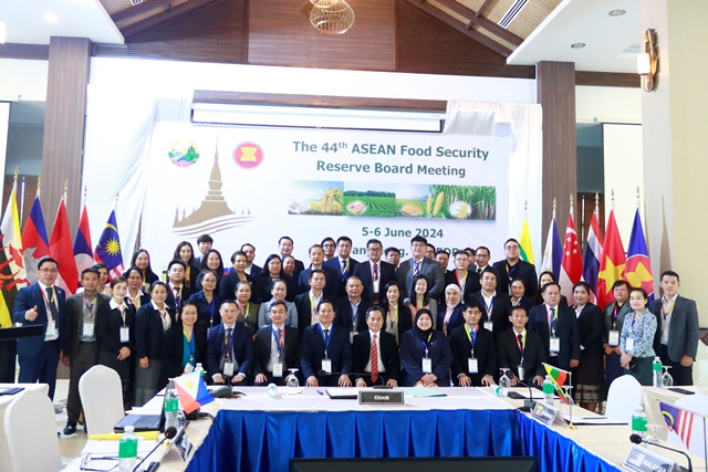 The 44th Meeting of the ASEAN Food Security Reserve Board (AFSRB) 5-6 June 2024, Vang Vieng, Lao PDR